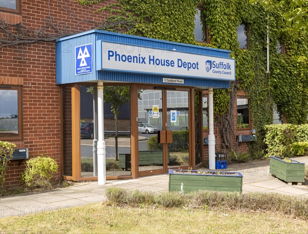 Phoenix House Depot, transport and highways, Suffolk County Council, Ipswich, England, United Kingdom, Europe