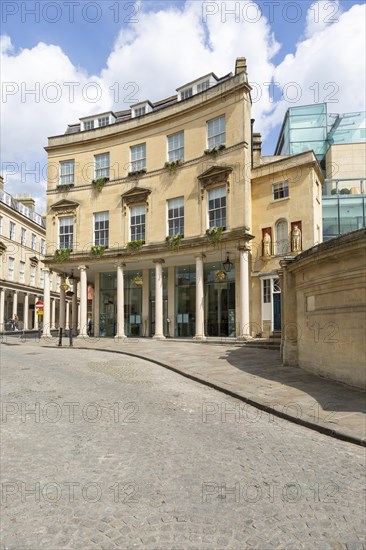 Thermae Bath Spa building, Bath, Somerset, England, UK