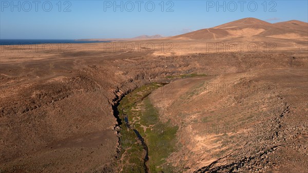 Barranco de Los Molinos, erosion gorge, Canary Islands, Fuerteventura, Spain, Europe