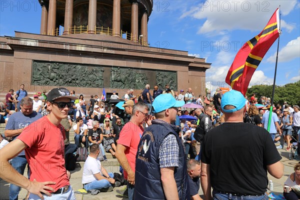 Major demonstration Berlin invites Europe - Festival for peace and freedom Berlin 29 August 2020