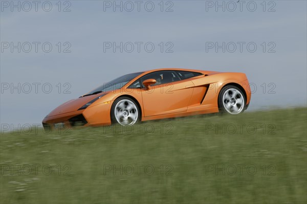 2003 Lamborghini Gallardo automobile sports car classic orange