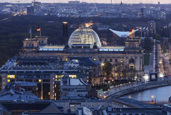 Reichstag, Berlin, 21 April 2021