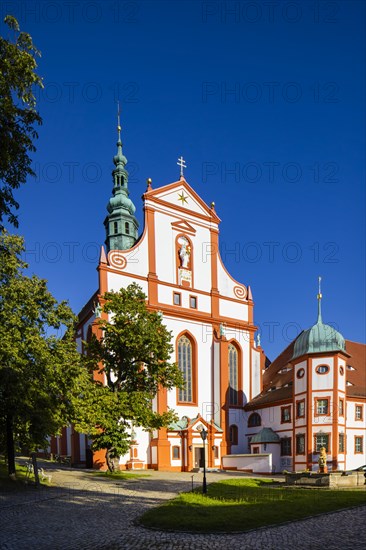 The monastery of St Marienstern is a Cistercian abbey in Panschwitz-Kuckau in the Upper Lusatia region of Saxony. St. Marienstern is an important cultural and religious centre for the Catholic Christians in the area, Panschwitz Kuckau, Saxony, Germany, Europe