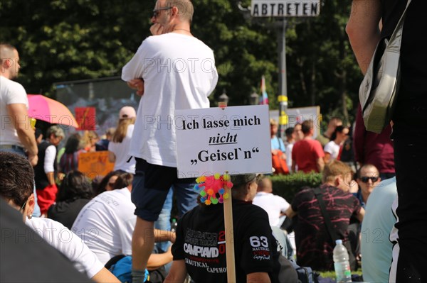 Major demonstration Berlin invites Europe - Festival for peace and freedom Berlin 29 August 2020