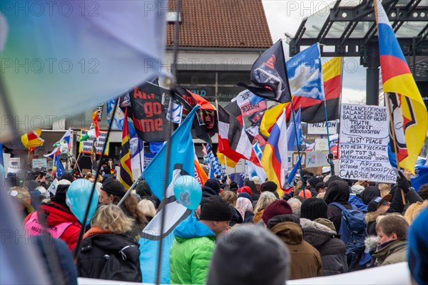 A large peace demonstration took place in Ramstein. Several thousand participants demonstrated under the slogan AMI STOP arms exports to Ukraine