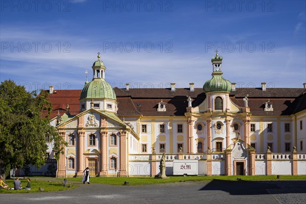 St Marienthal Monastery is a Cistercian abbey in Upper Lusatia in Saxony. It is the oldest nunnery of the order in Germany, which has existed without interruption since its foundation, Ostritz, Saxony, Germany, Europe