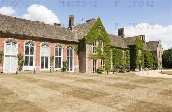 Frontage and entrance to Littlecote House Hotel, Hungerford, Berkshire, England, UK