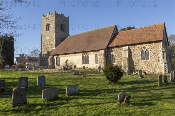 Church of Saints Mary and Martin, Kirton, Suffolk, England, UK