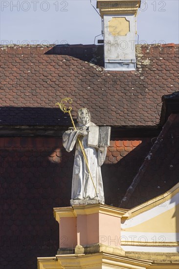 St Marienthal Monastery is a Cistercian abbey in Upper Lusatia in Saxony. It is the oldest nunnery of the order in Germany, which has existed without interruption since its foundation, Ostritz, Saxony, Germany, Europe