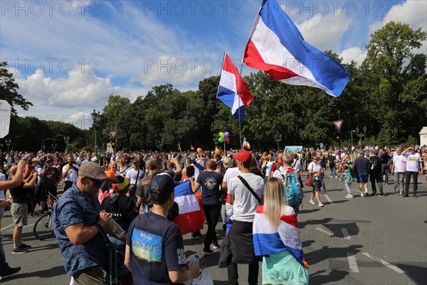 Major demonstration Berlin invites Europe - Festival for peace and freedom Berlin 29 August 2020