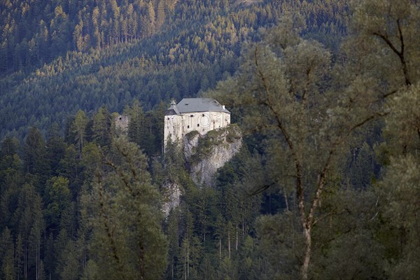 Stein Castle, rock castle in Dellach im Drautal, Carinthia, Austria, Europe