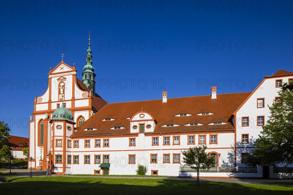 The monastery of St Marienstern is a Cistercian abbey in Panschwitz-Kuckau in the Upper Lusatia region of Saxony. St. Marienstern is an important cultural and religious centre for the Catholic Christians in the area, Panschwitz Kuckau, Saxony, Germany, Europe