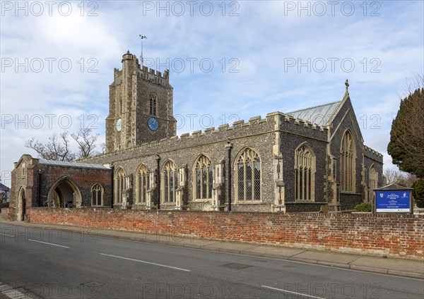 Parish church of Saint Peter and Saint Paul, Aldeburgh, Suffolk, England, UK