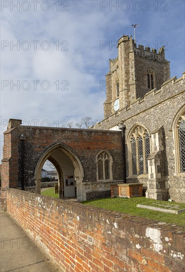 Parish church of Saint Peter and Saint Paul, Aldeburgh, Suffolk, England, UK