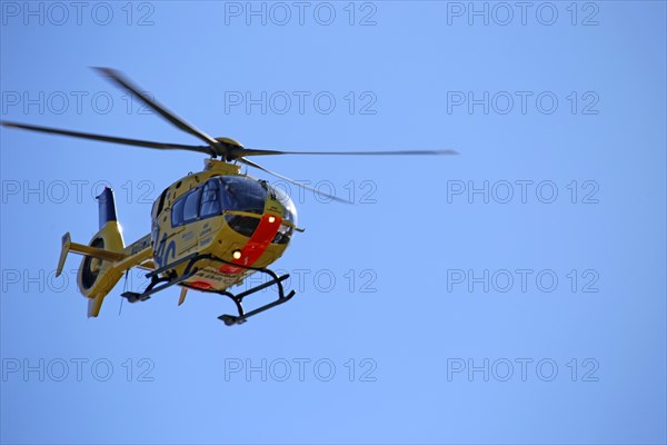 Rescue helicopter Christoph 5, BG Clinic Ludwigshafen on duty