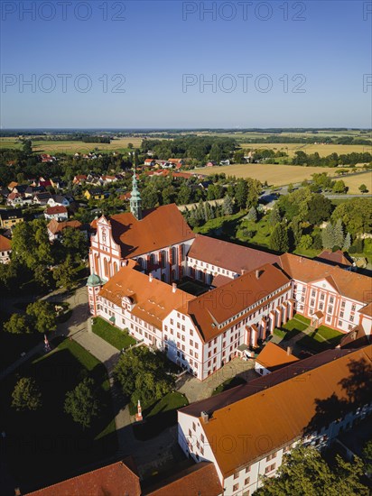 The monastery of St Marienstern is a Cistercian abbey in Panschwitz-Kuckau in the Upper Lusatia region of Saxony. St. Marienstern is an important cultural and religious centre for the Catholic Christians in the area, Panschwitz Kuckau, Saxony, Germany, Europe