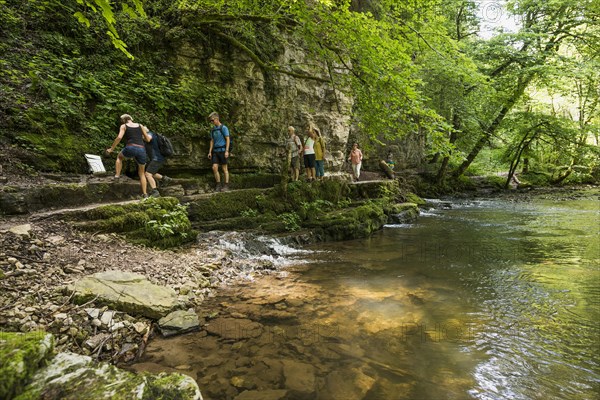 Wutach Gorge, Bonndorf, Baden-Wuerttemberg, Black Forest, Germany, Europe