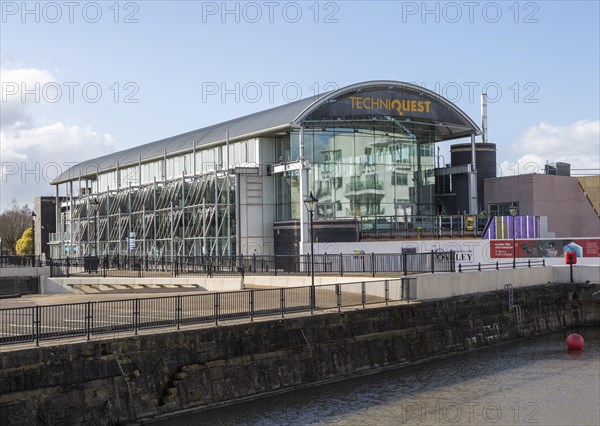 Techniquest building science and discovery centre museum, Mermaid Quay, Cardiff Bay, Cardiff, South Wales, UK