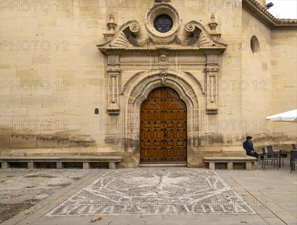 Ermita de Nuestra Senora Virgen de la Plaza, church, Plaza Mayor, Elceigo, Alava, Basque Country, Spain, Europe