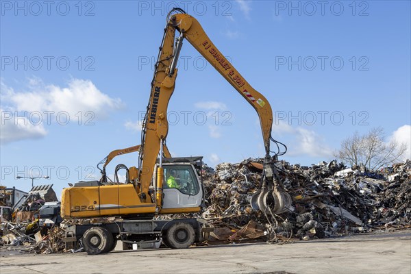 Shanley and Son metal recycling centre, Trowbridge, Wiltshire, England, UK