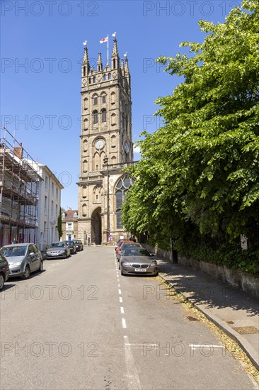 Historic church of Saint Mary, Warwick, Warwickshire, England, UK