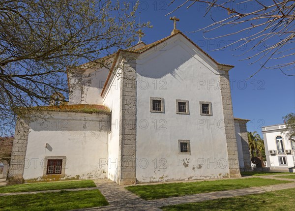 Basilica Real church 18th century building in village of Castro Verde, Baixo Alentejo, Portugal, southern Europe, Europe