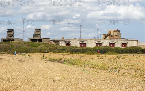 Landguard Fort historic military building from Napoleonic period and Second World war, Felixstowe, England, UK