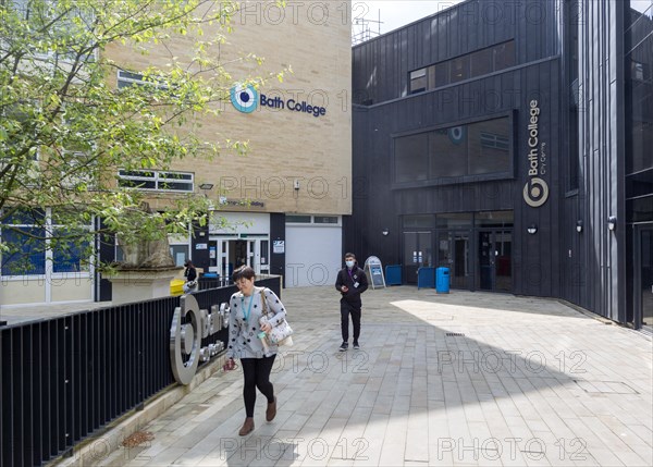 Bath College City Centre, Further Education institution, Bath, Somerset, England, UK