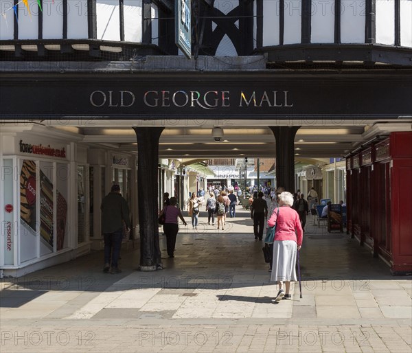 Old George Mall shopping centre, Salisbury, Wiltshire, England, UK