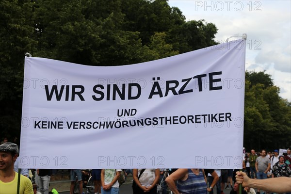 Major demonstration Berlin invites Europe - Festival for peace and freedom Berlin 29 August 2020