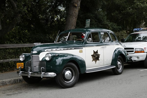 1940 Chevrolet Special Deluxe police car USA vintage classic car