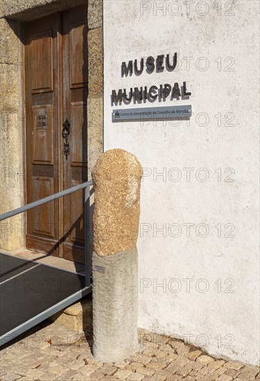 Municipal museum building medieval village of Marvao, Portalegre district, Alto Alentejo, Portugal, Southern Europe, Europe