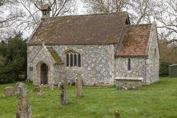 Church of Saint Andrew, Rollestone, Wiltshire, England, UK