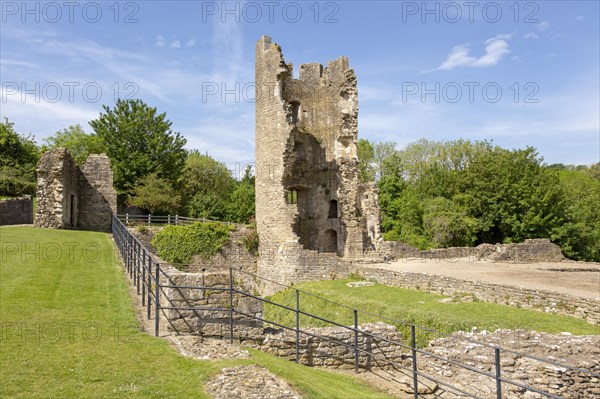 Farleigh Hungerford castle, Somerset, England, UK
