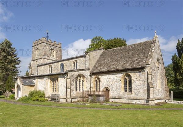 Church of Saint John the Baptist, Mildenhall, Wiltshire, England, UK