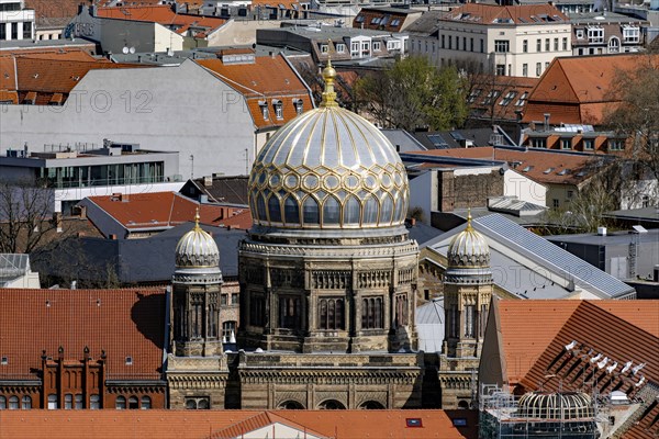 Synagogue in Berlin Mitte, 21.04.2021