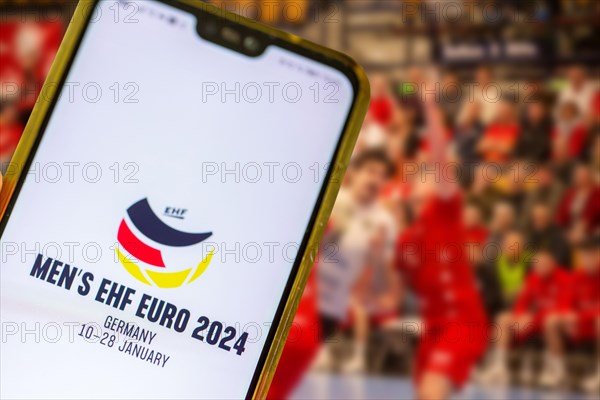 Symbolic image of the 2024 European Handball Championship. The 2024 European Championship will take place in Germany in January