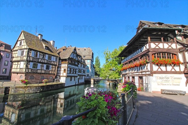 La Petite France, historic old town district of Strasbourg