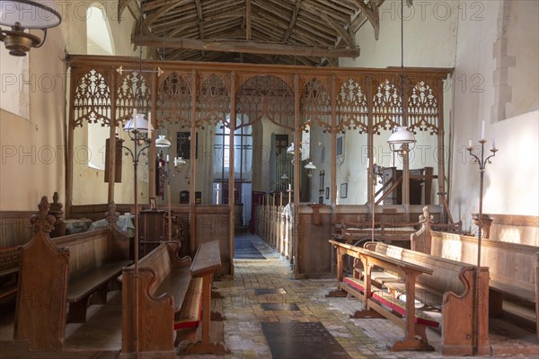 Church of Saint Michael and Saint Felix, Rumburgh, Suffolk, England, UK