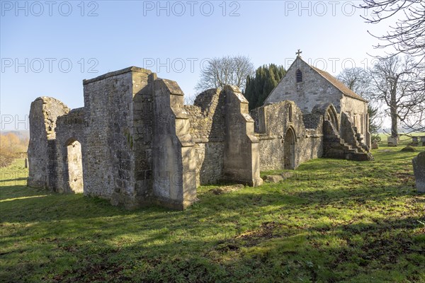 Church of Saint Leonard, Sutton Veny, Wiltshire, England, UK