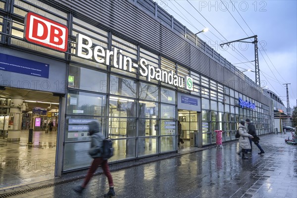 Spandau railway station, Berlin, Germany, Europe