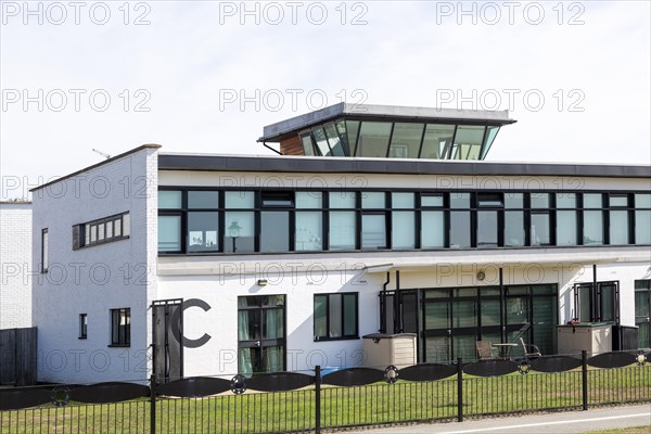 Former airport terminal building converted to housing, Ipswich, Suffolk, England, UK Henning and Chitty 1938