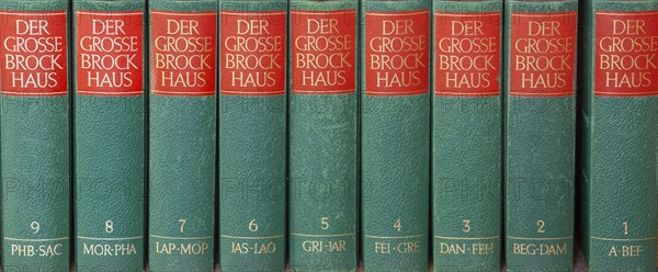 Encyclopaedia Brockhaus Lexicon Books, Germany, Europe