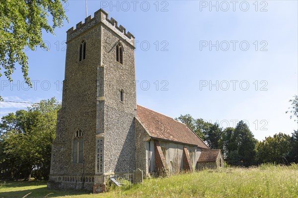 Church of Saint Peter, Cransford, Suffolk, England, UK
