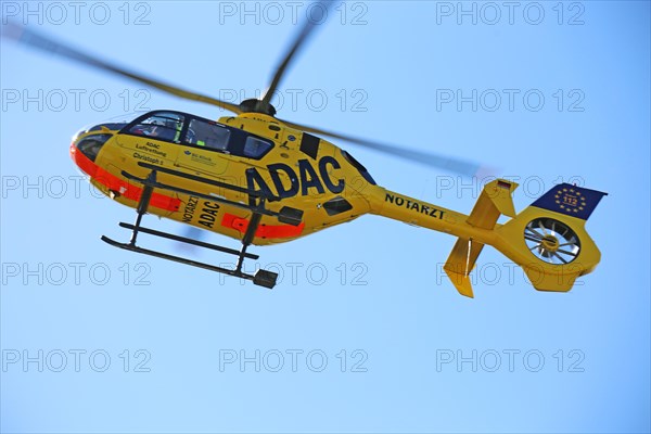 Rescue helicopter Christoph 5, BG Clinic Ludwigshafen on duty