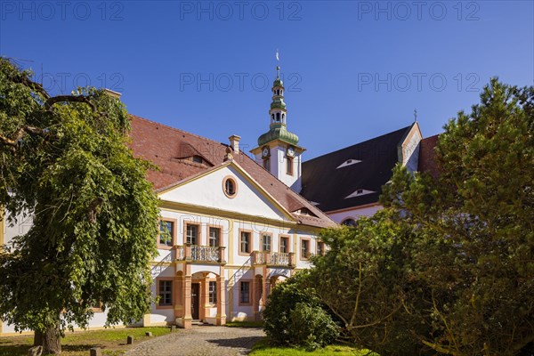 St Marienthal Monastery is a Cistercian abbey in Upper Lusatia in Saxony. It is the oldest nunnery of the order in Germany, which has existed without interruption since its foundation, Ostritz, Saxony, Germany, Europe