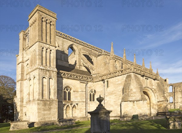 Malmesbury abbey church, Malmesbury, Wiltshire, England, UK