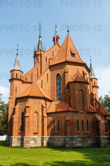 Catholic church of the Blessed Virgin Mary. Druskininkai, Lithuania, Europe