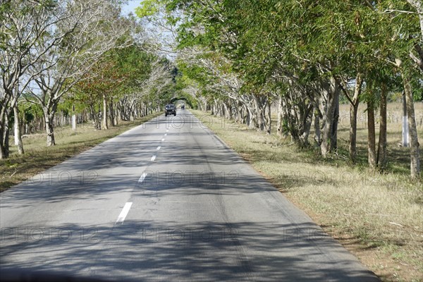 Road near Trinidad, Cuba, Central America