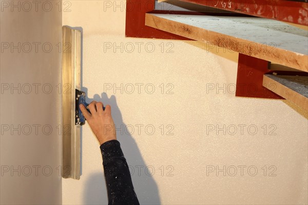 Interior plastering work